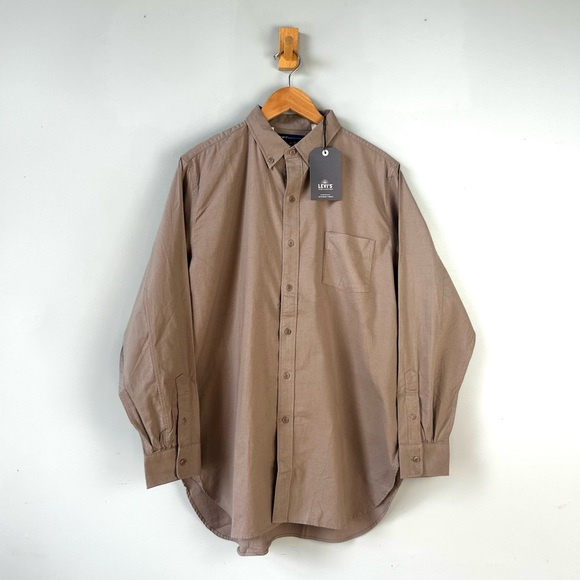 NWT | Levi’s Mens Long Button Up Shirt - Picture 1 of 8